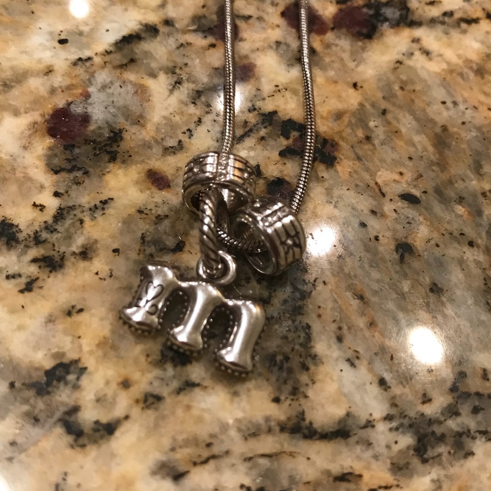 Brighton “M” Necklace — Never worn!